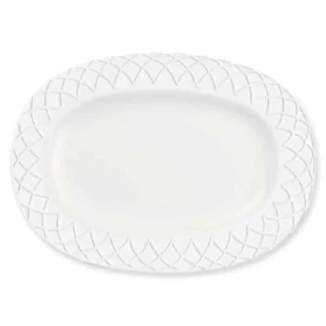 Churchill Alchemy Jardin Rimmed Oval Dishes 207mm