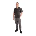 Chef Works Urban Jogger 257 Black and White Fine Stripe - Image 5