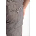 Chef Works Urban Jogger 257 Black and White Fine Stripe - Image 8