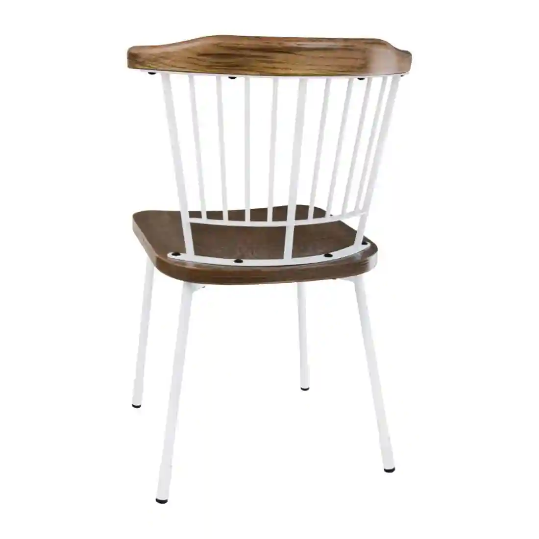 Bolero Scandi Side Chairs White (Pack of 2) - Image 3