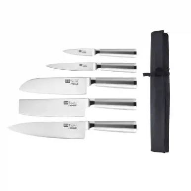 Vogue Tsuki 5 Piece Series 8 Knife Set and Wallet