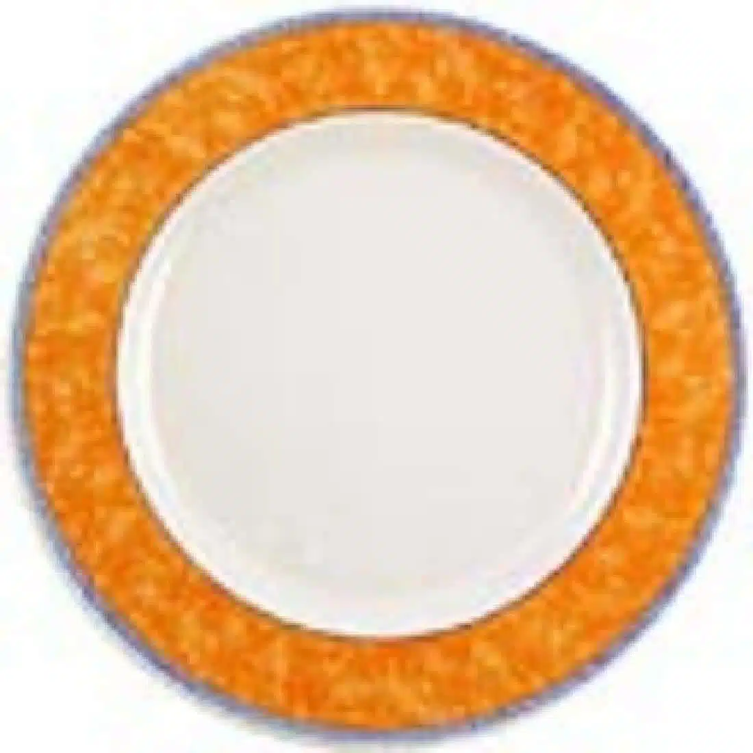 Churchill New Horizons Marble Border Classic Plates Orange 254mm