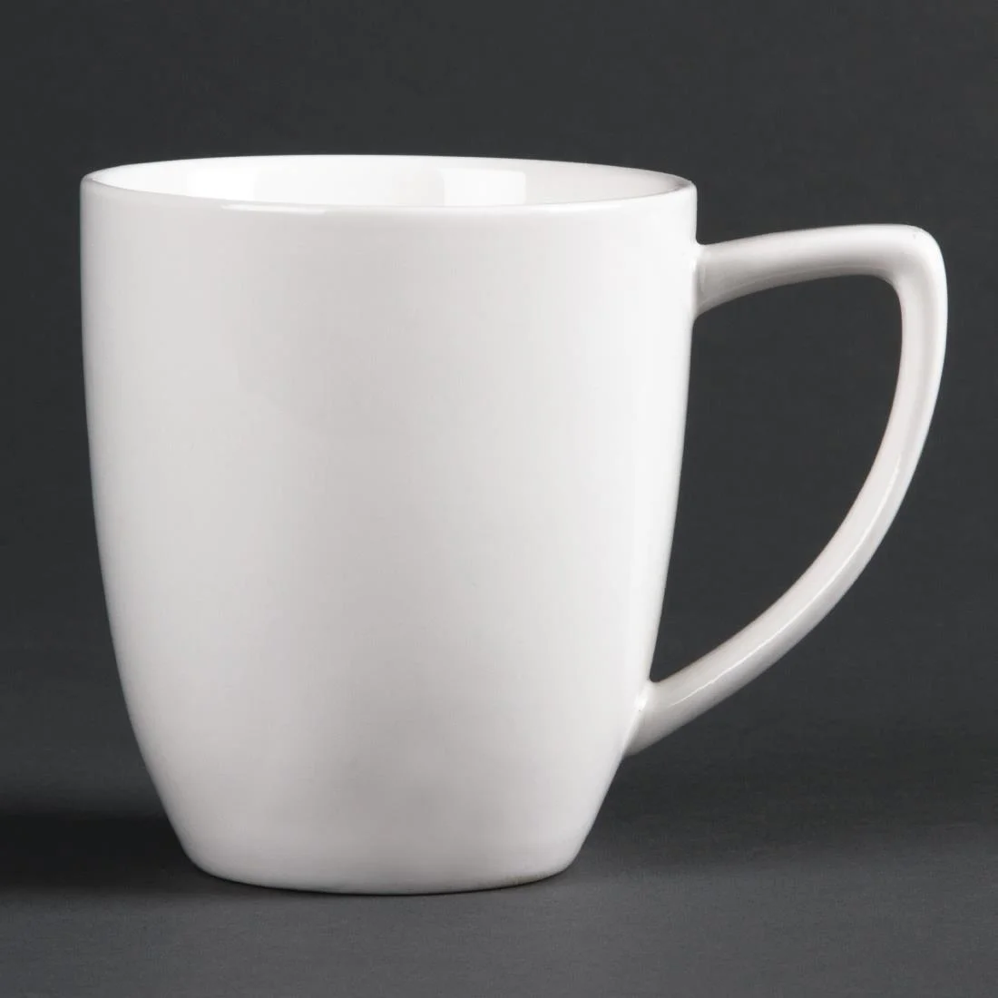 Lumina Fine China Latte Mugs 350ml 12oz - Image 2