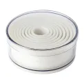 Schneider Plain Round Pastry Cutters Set of 9 - Image 1