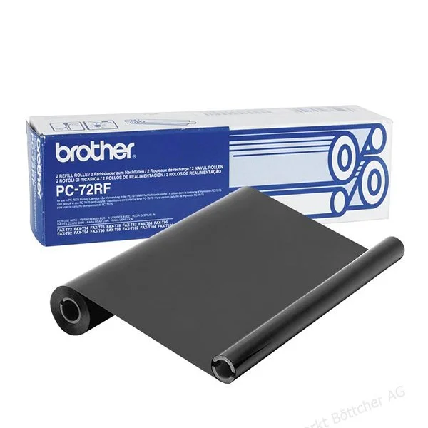 Brother PC-304RF Thermal Transfer Ink Ribbon (Pack of 2) PC72RF - Image 2