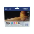 Brother LC1100 Inkjet Cartridges CMYK Multipack LC1100VALBP - Image 1