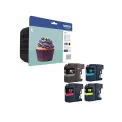 Brother LC123 Inkjet Cartridge CMYK Multipack LC123VALBP - Image 2