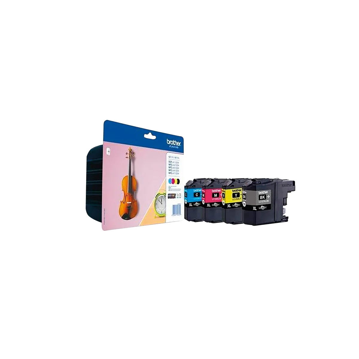 Brother LC127XL Inkjet Cartridge High Yield CMYK Multipack LC127XLVALBP - Image 2