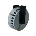 Brother Continuous Paper Labelling Tape 29mm x 30.48m Black on White DK22210 - Image 1
