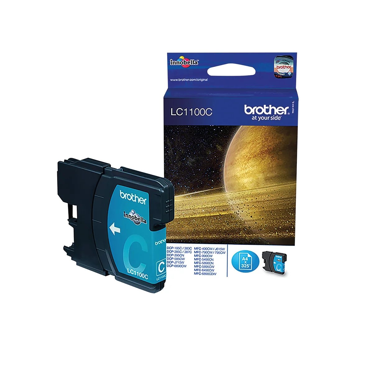 Brother LC1100C Inkjet Cartridge Cyan LC1100C - Image 2