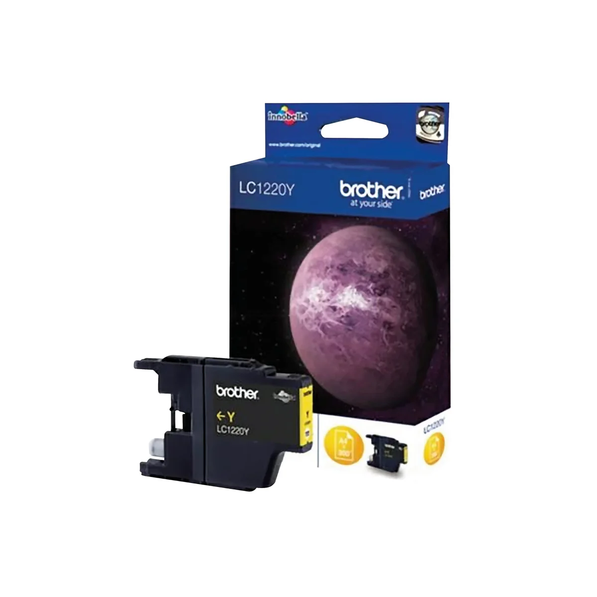 Brother LC1220Y Inkjet Cartridge Yellow LC1220Y - Image 2