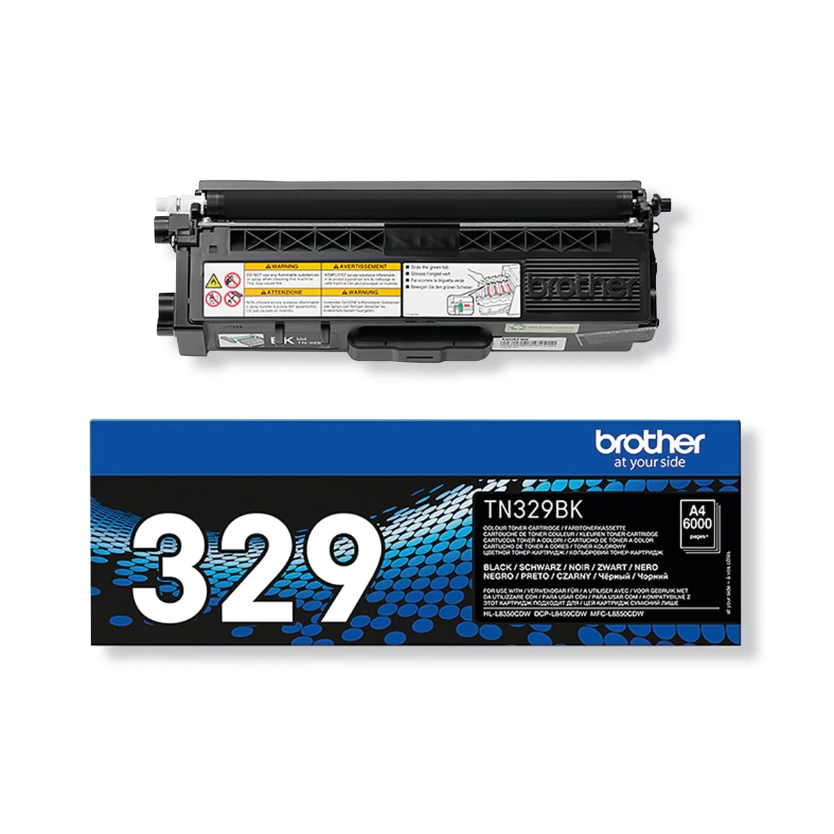 Brother TN-329BK Toner Cartridge Super High Yield Black TN329BK - Image 1
