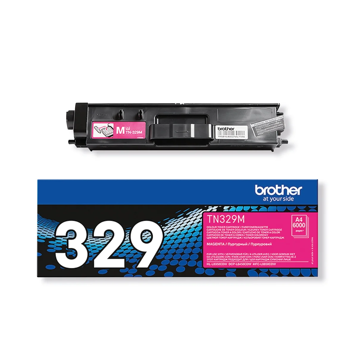 Brother TN-329M Toner Cartridge Super High Yield Magenta TN329M - Image 1