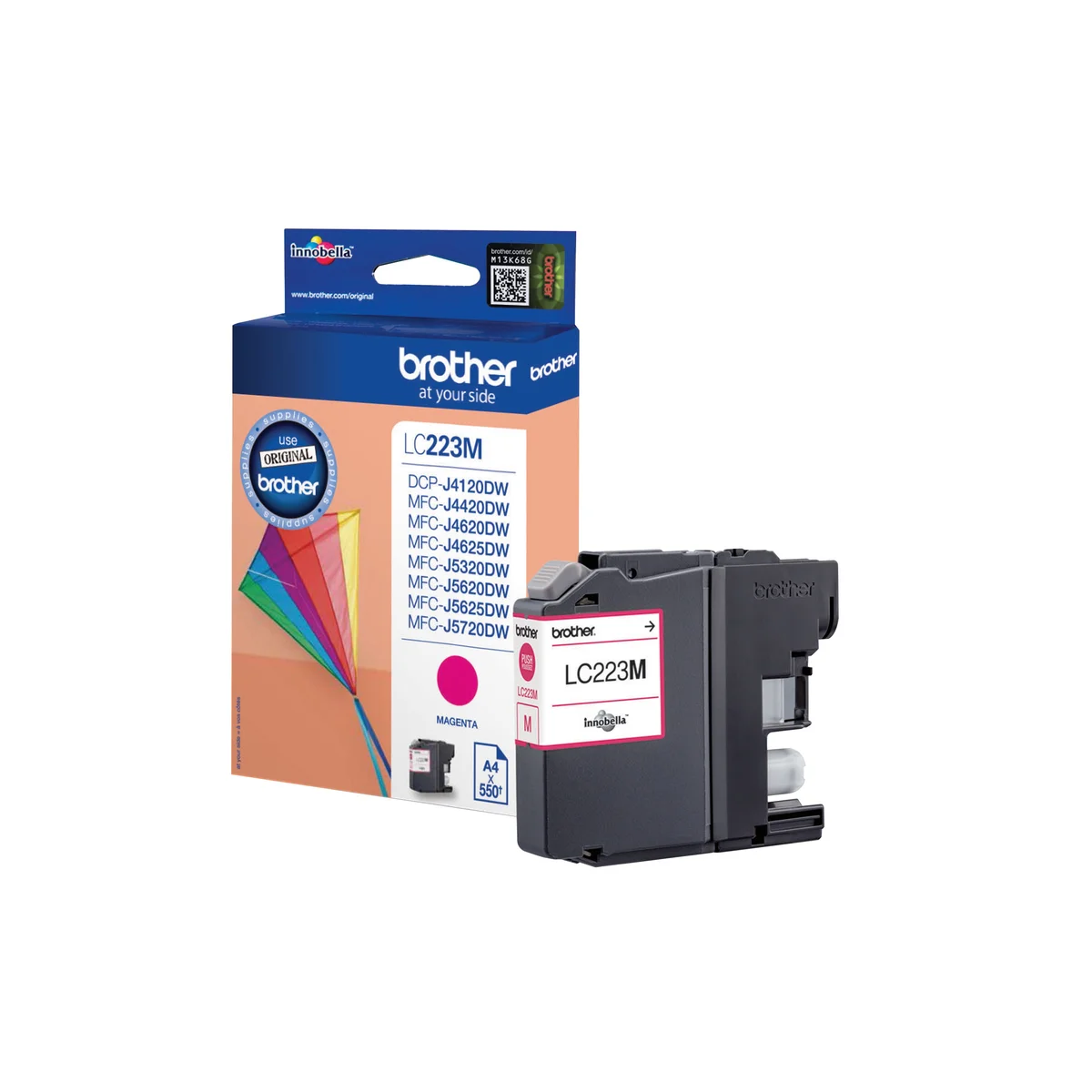 Brother LC223M Inkjet Cartridge Magenta LC223M - Image 1