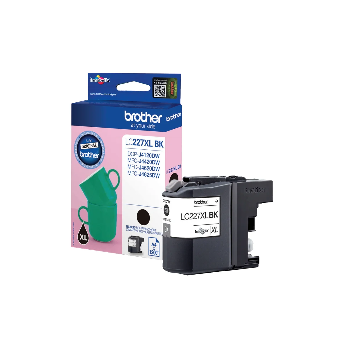 Brother LC227XLBK Inkjet Cartridge High Yield Black LC227XLBK - Image 1