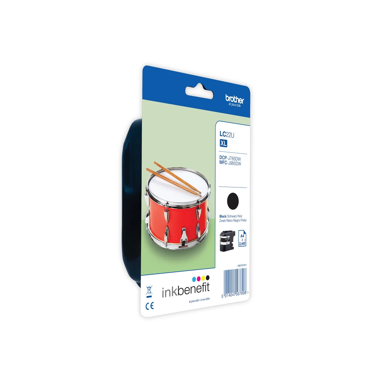 Brother LC22UBK Inkjet Cartridge Black LC22UBK - Image 2