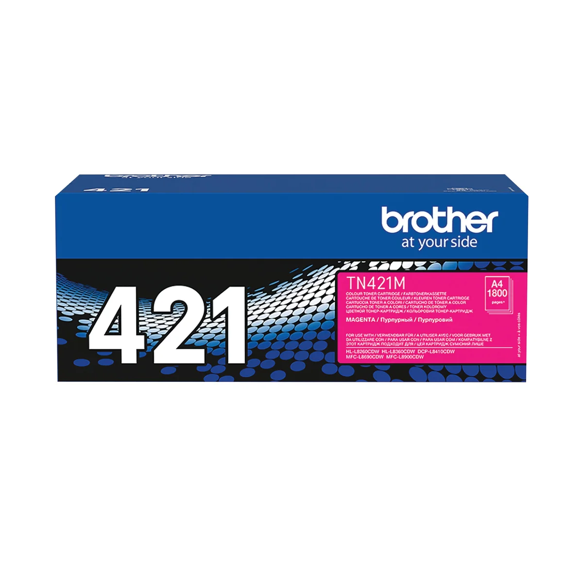 Brother TN-421M Toner Cartridge Magenta TN421M - Image 2