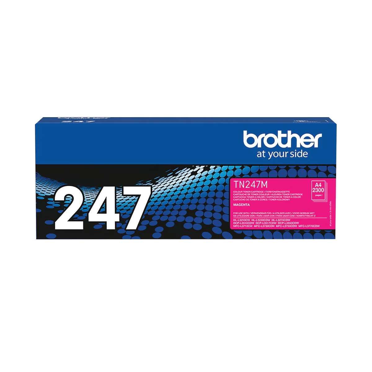 Brother TN-247M Toner Cartridge High Yield Magenta TN247M - Image 2
