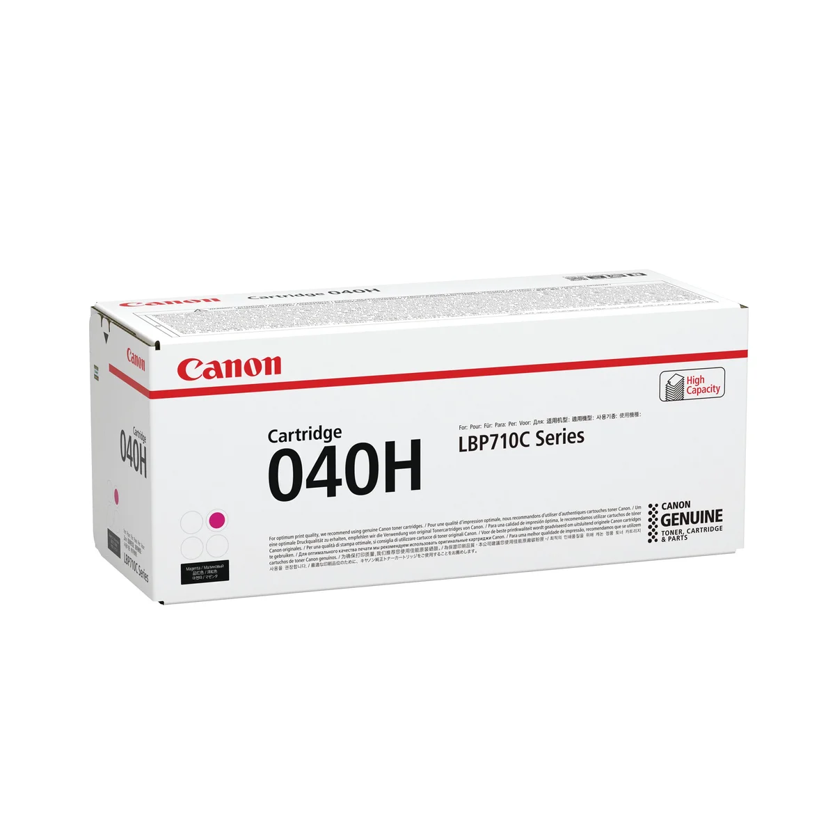 Canon 040H Toner Cartridge High Yield Magenta 0457C001 - Image 2