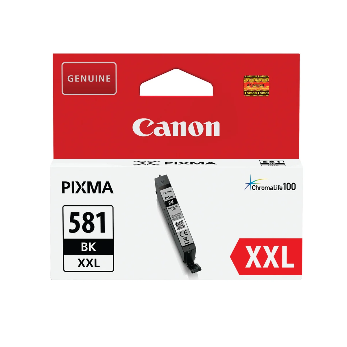 Canon CLI-581XXL Ink Cartridge Extra High Yield Black 1998C001 - Image 1