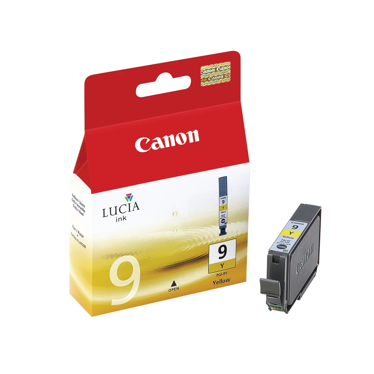 Canon PGI-9Y Ink Cartridge Yellow 1037B001 - Image 1
