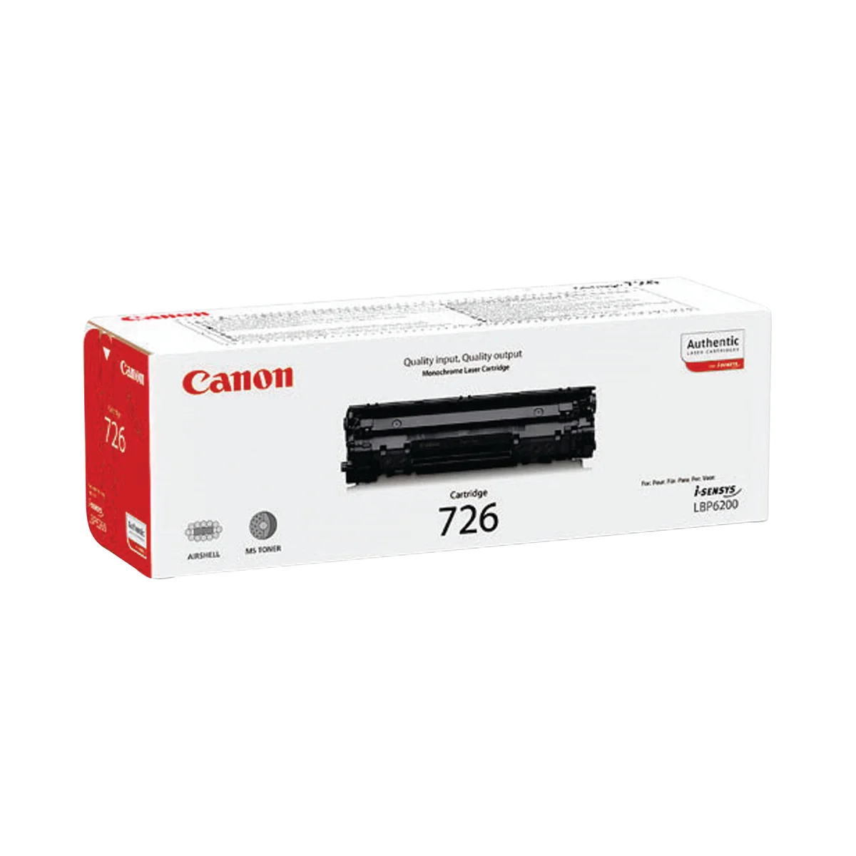 Canon 726 Toner Cartridge Black 3483B002 - Image 1