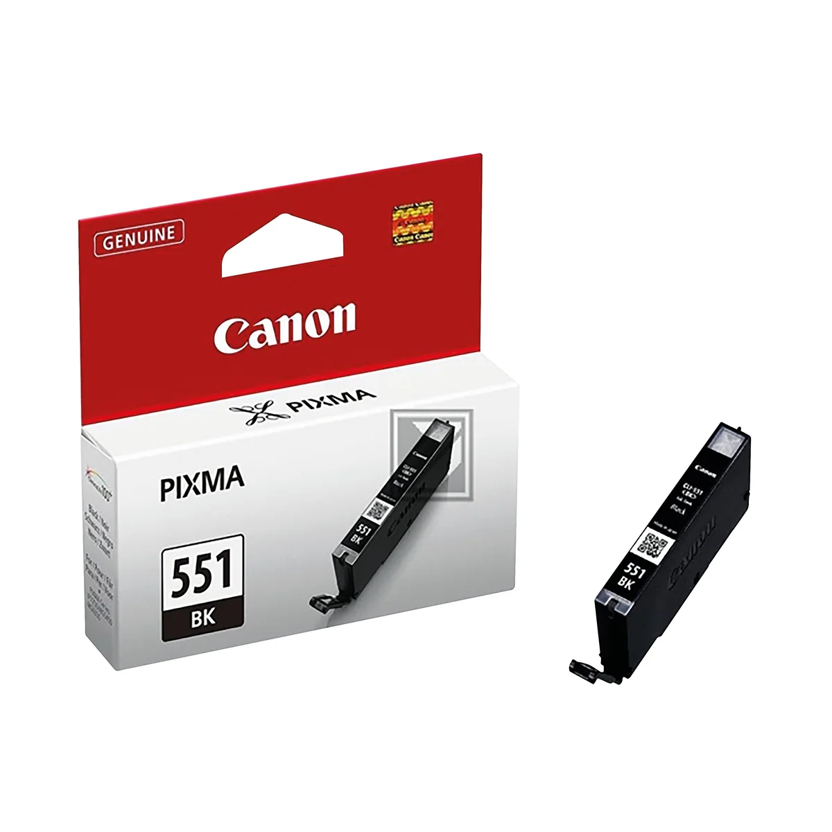 Canon CLI-551BK Ink Cartridge Black 6508B001 - Image 2