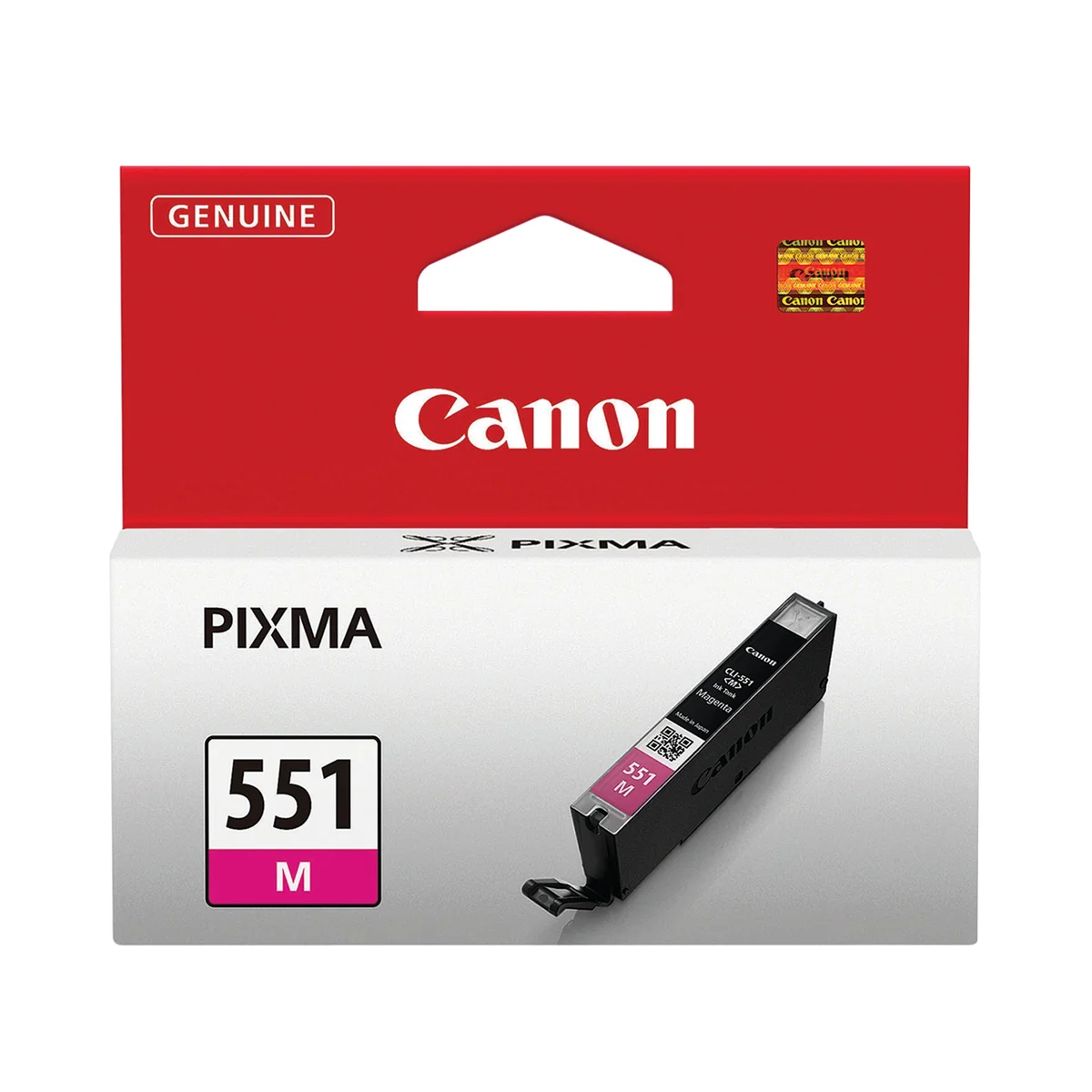 Canon CLI-551M Ink Cartridge Magenta 6510B001 - Image 1