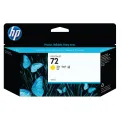 HP 72 DesignJet Ink Cartridge 130-ml Yellow C9373A - Image 1