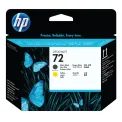 HP 72 DesignJet Printhead Matte Black/Yellow C9384A - Image 1