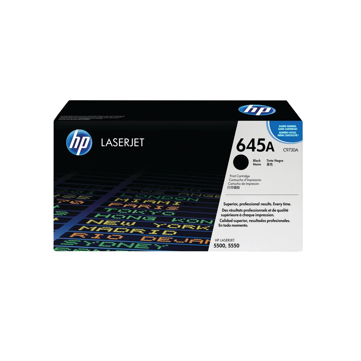 HP 645A Original LaserJet Toner Cartridge Black C9730A - Image 1