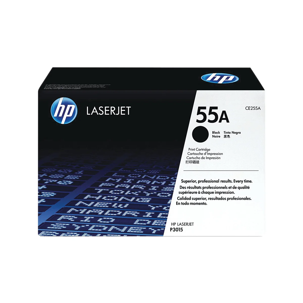 HP 55A Original LaserJet Toner Cartridge Black CE255A - Image 1