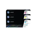 HP 201X Original LaserJet Toner Cartridge High Yield CMY 3-pack CF253XM - Image 1