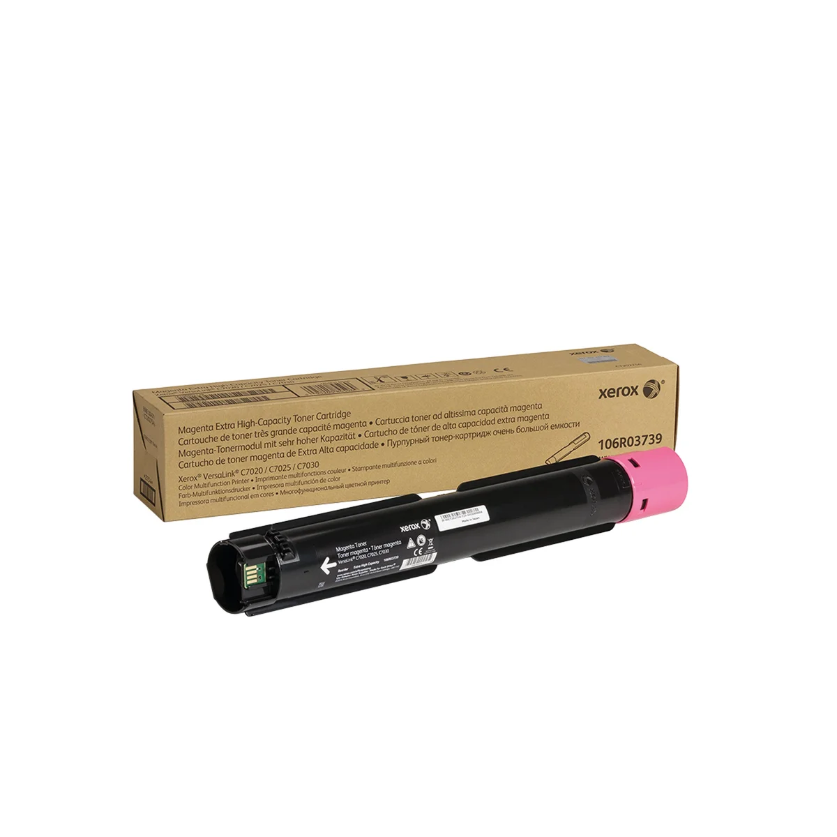 Xerox VersaLink C7020/C7025/C7030 Toner Cartridge Extra High Yield Magenta 106R03739 - Image 1