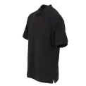 Unisex Polo Shirt Black L - Image 2