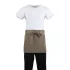 Whites Short Bistro Apron Tan