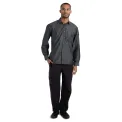 Chef Works Urban Detroit Long Sleeve Denim Shirt Black XL - Image 1