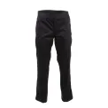Chef Works Men's Lightweight Slim Trouser Black - Image 1