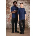 Southside NY Queens Womens Denim Lightweight Chef Shirt - Image 4