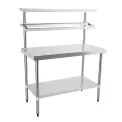 Vogue Stainless Steel Prep Station with Gantry - Image 1