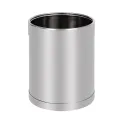 Bolero Stainless Steel Waste Paper Bin - Image 1