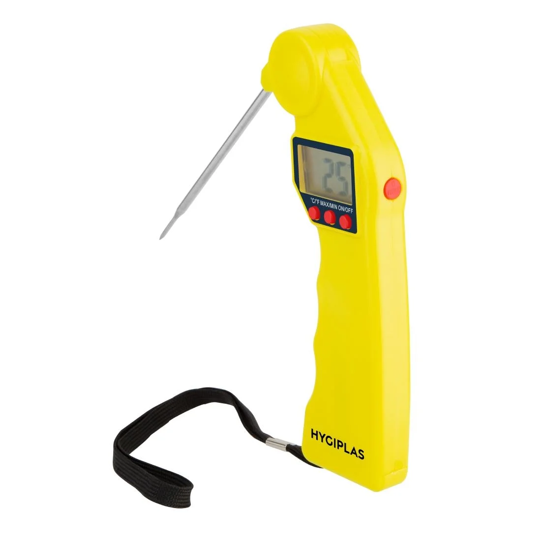 Hygiplas Easytemp Colour Coded Yellow Thermometer - Image 2