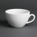 Royal Porcelain Classic White Breakfast Cups 300ml - Image 1
