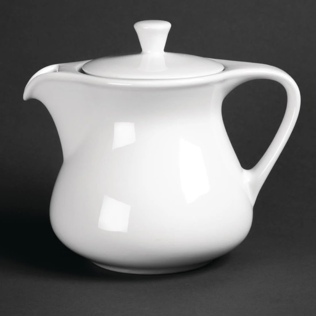 Royal Porcelain Classic White Tea Pots 750ml - Image 1