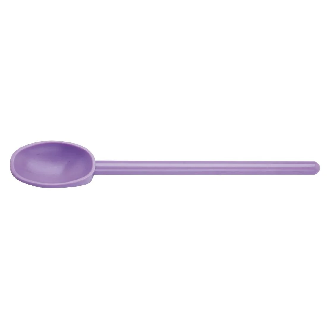 Mercer Culinary Mixing Spoon Allergen Purple 11.5" - Image 2