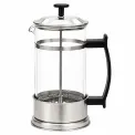 Elia Cafetiere 3-Cup Brushed Aluminium 350ml - Image 1