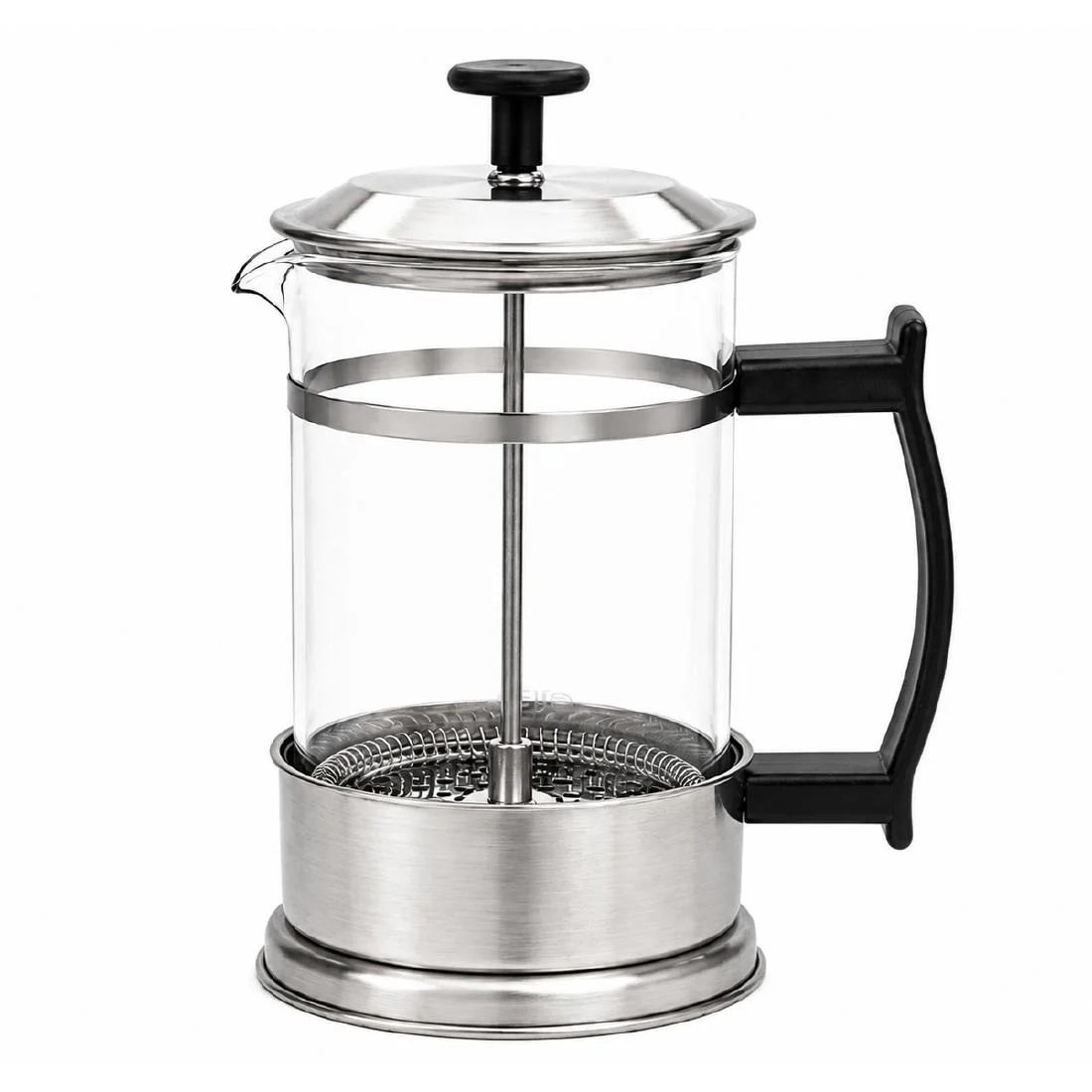 Elia Cafetiere 6-Cup Brushed Aluminium 800ml - Image 1