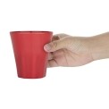 Kristallon Melamine Plastic Tumbler Red 290ml