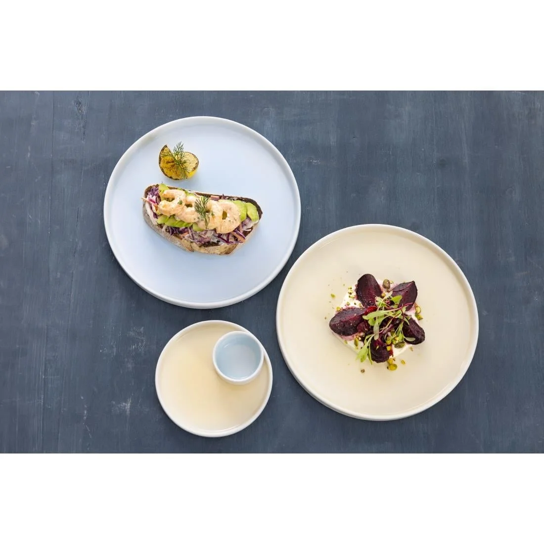 Olympia Fondant Plates Lemon 156mm (6 Pack) - Image 2