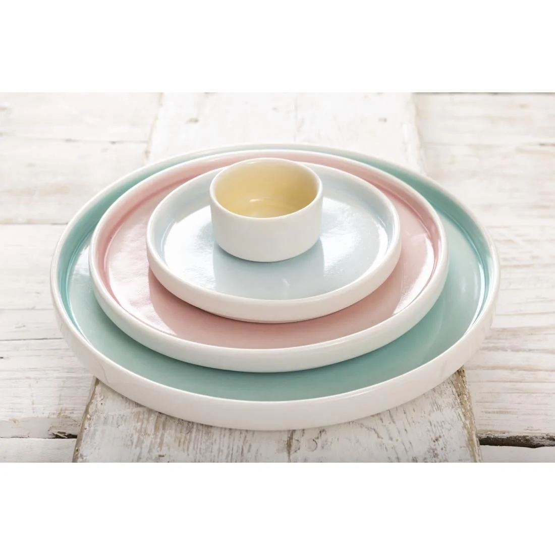 Olympia Fondant Dipping Dishes Lemon 68mm (12 Pack) - Image 2